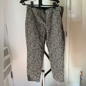 A New Day. Cheetah Print Slacks